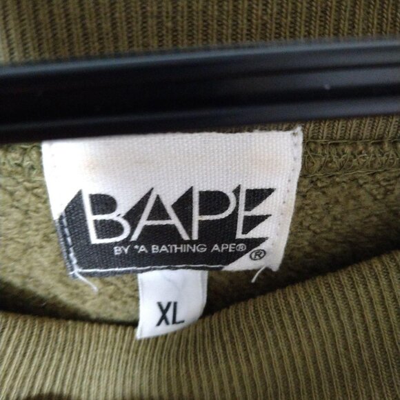 Vintage Bape Raiders General Football Rugby Padded Shoulder Raglan Sweatshirt - Picture 6 of 6